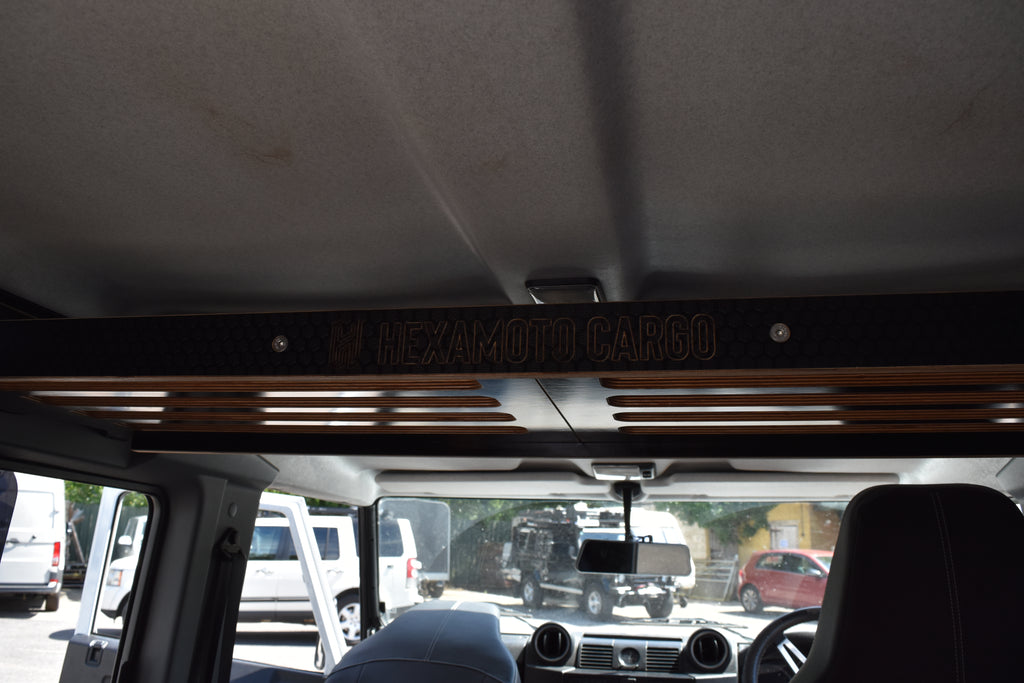 DEFENDER 90 CARGO SHELF SYSTEM