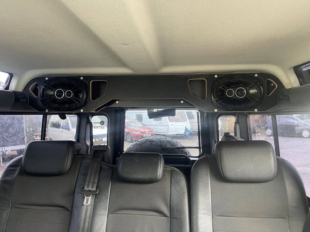 Defender 110 Rear Cargo Speaker Pod